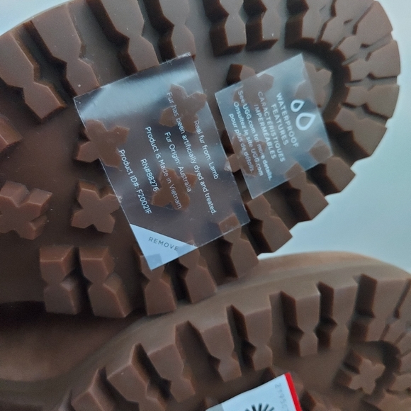 UGG Lupine Shearling Suede Bootie - 12 - Picture 7 of 7